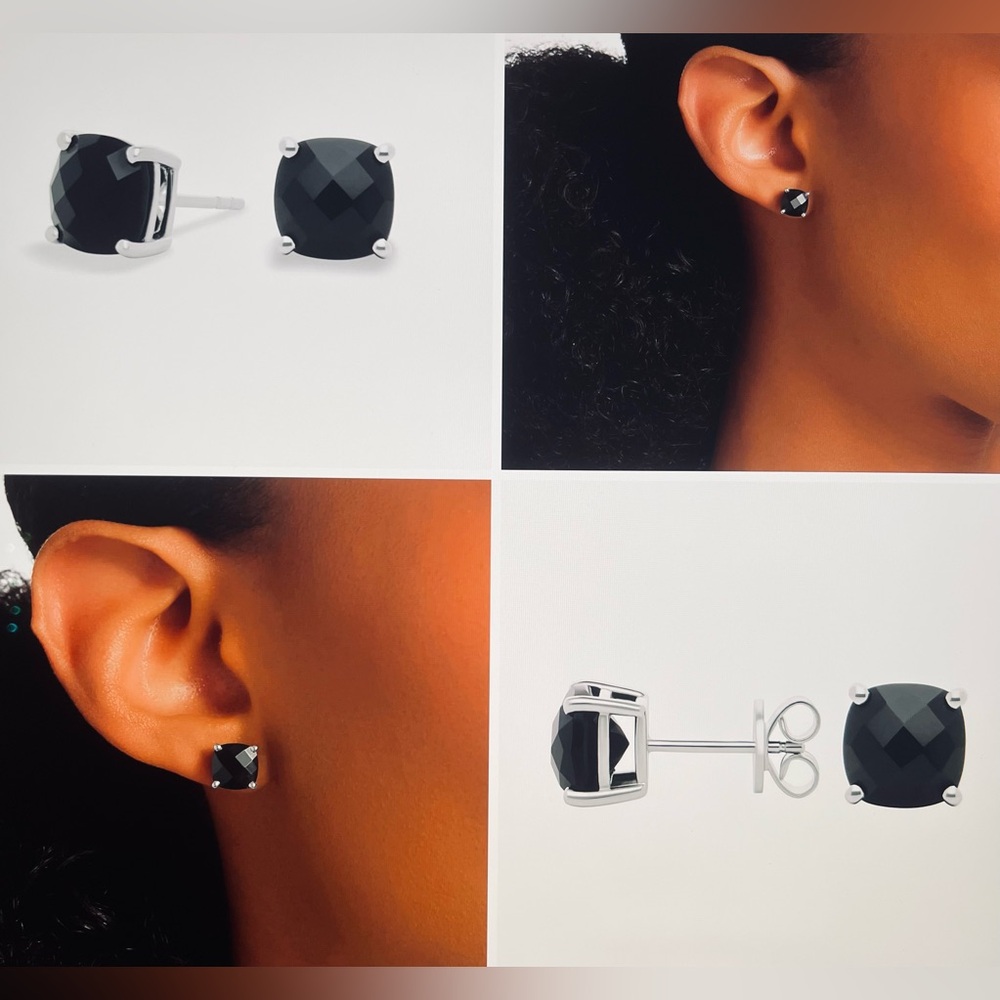 Onyx studs